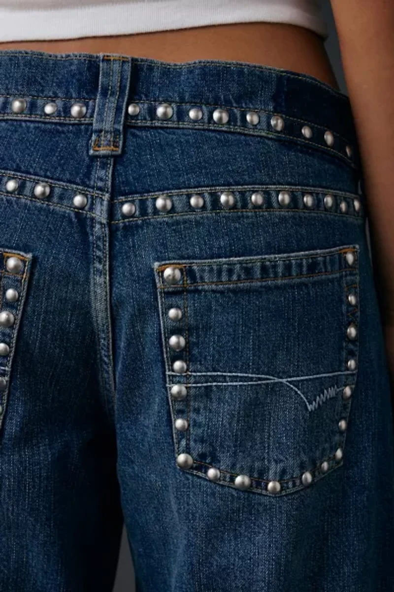 BDG Kayla Studded Low-Rise Jean