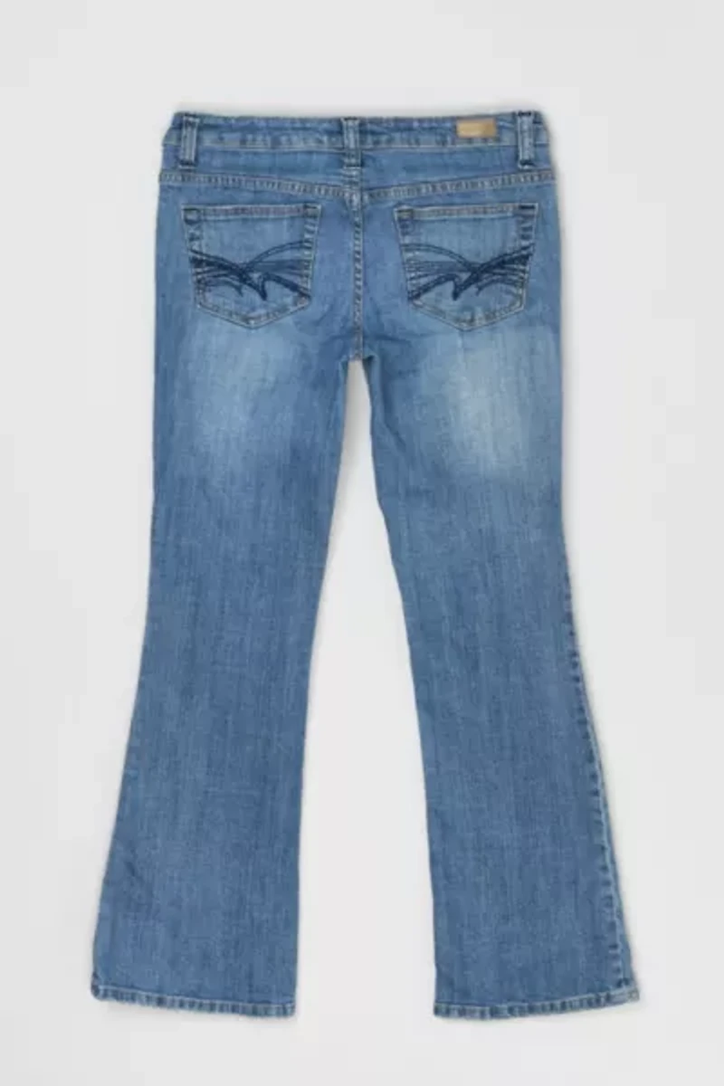 Vintage Y2k Classic Wash Boot-Cut Jeans