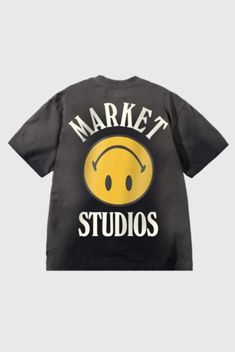 Market Smiley Lockup T-Shirt
