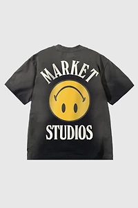 Market Smiley Lockup T-Shirt
