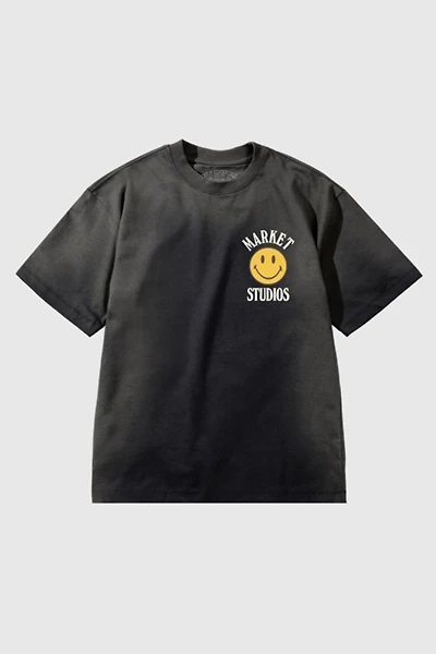 Market Smiley Lockup T-Shirt