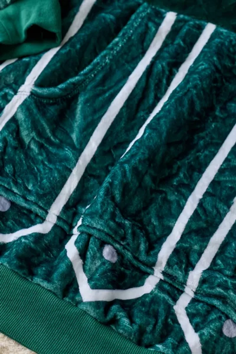 Michigan State University Sparty Snugible Blanket Hoodie Sweatshirt & Pillow