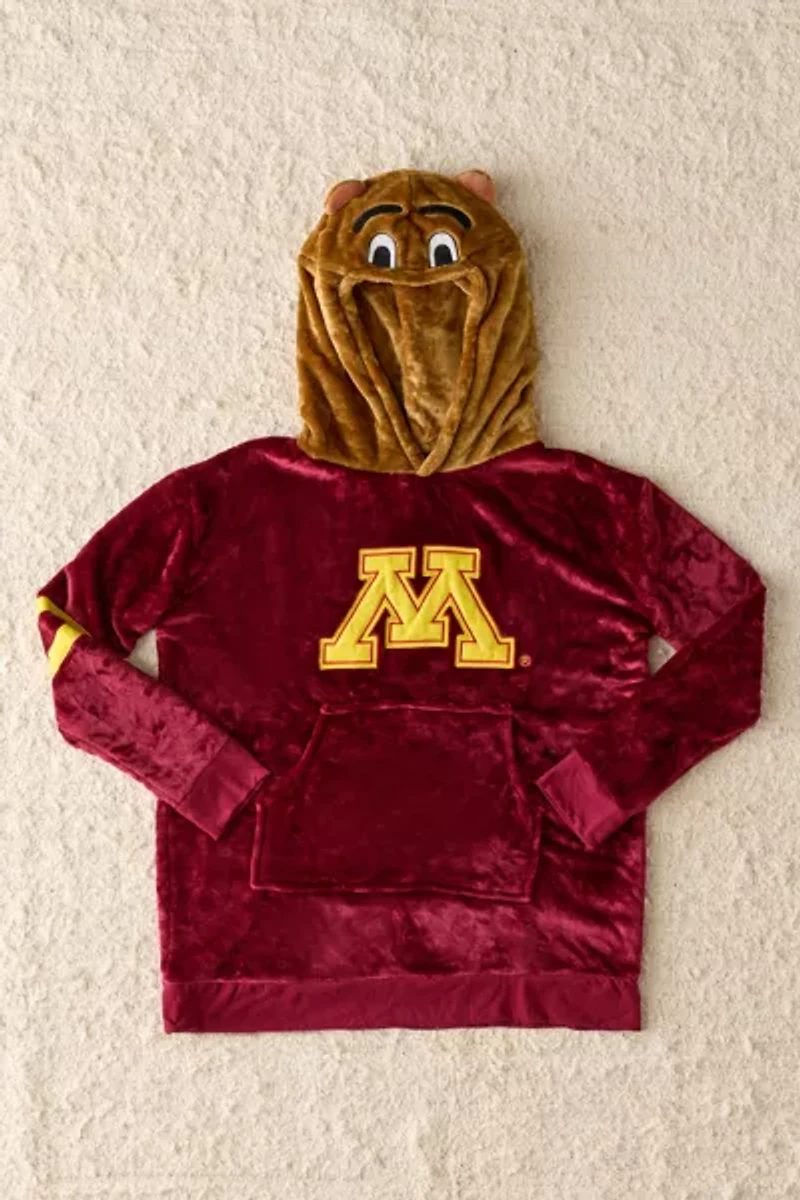 University Of Minnesota Gophers Snugible Blanket Hoodie Sweatshirt & Pillow
