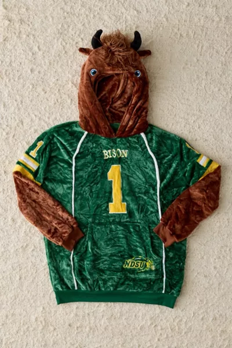 North Dakota State University Bison Snugible Blanket Hoodie Sweatshirt & Pillow