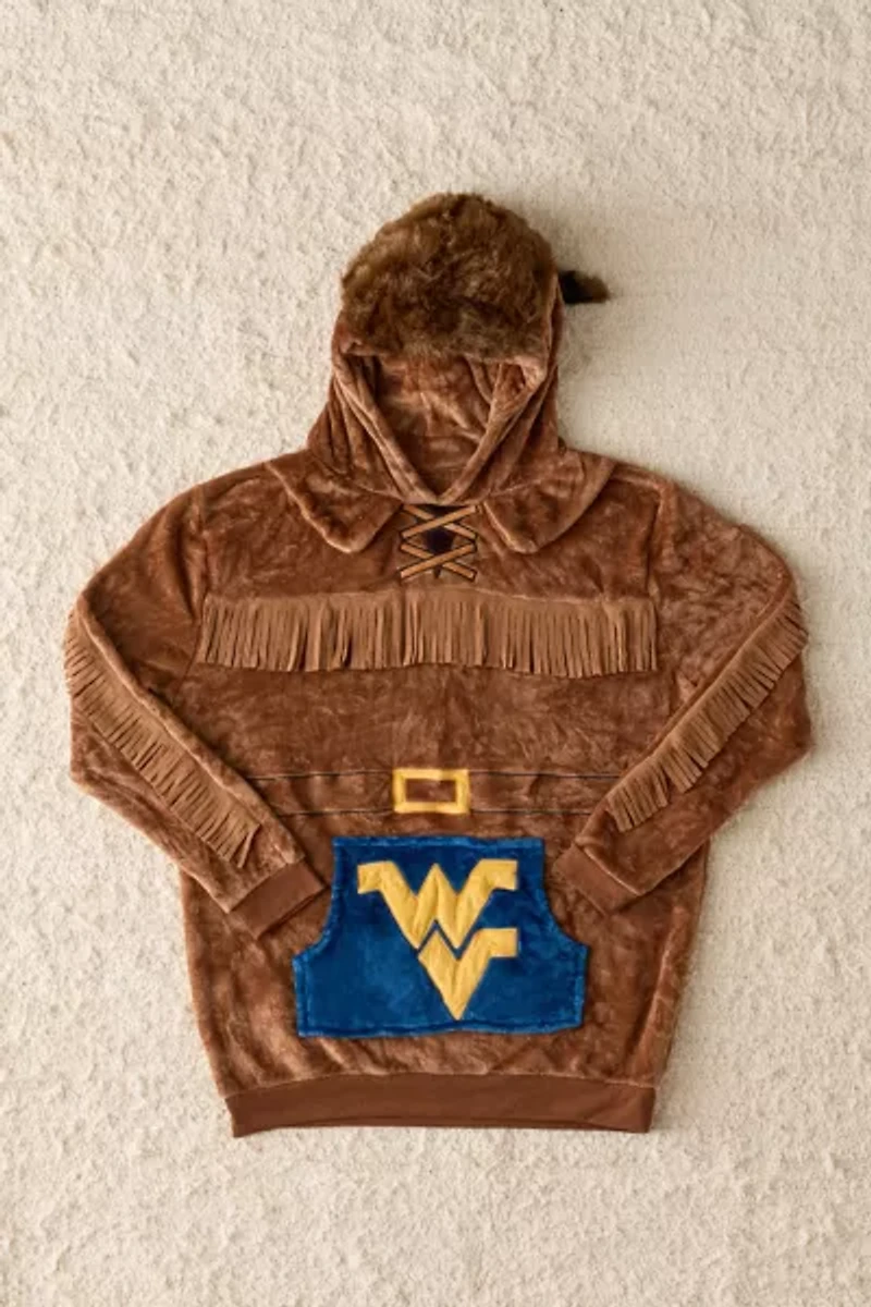 West Virginia University Mountaineer Snugible Blanket Hoodie Sweatshirt & Pillow