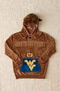 West Virginia University Mountaineer Snugible Blanket Hoodie Sweatshirt & Pillow