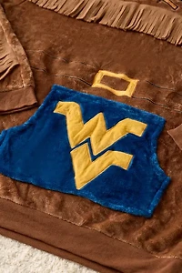 West Virginia University Mountaineer Snugible Blanket Hoodie Sweatshirt & Pillow