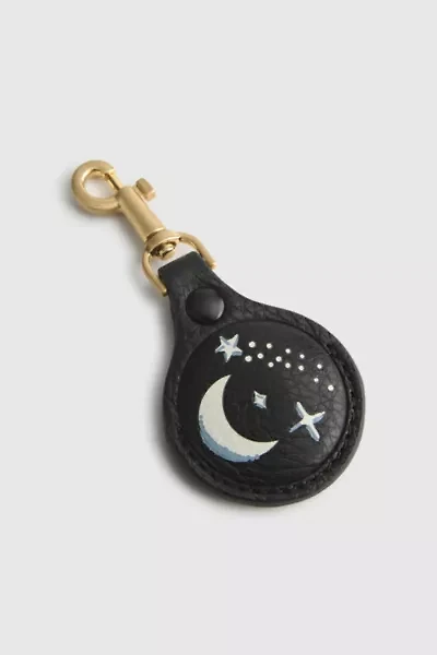 Vera Bradley Leather Airtag Bag Charm