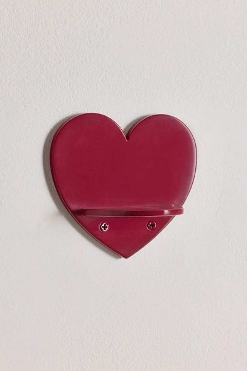 Mini Heart Shaped Wall Shelf