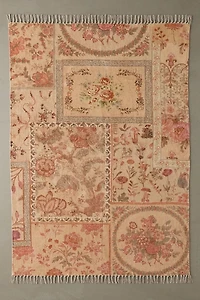 Patchwork Antique Printed Rug