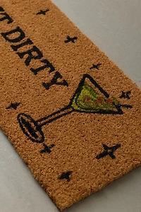 Make It Dirty Coir Small Space Doormat