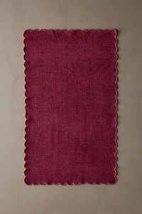 Scalloped Shag Rug