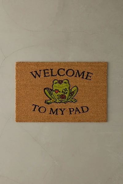 Welcome To My Pad Coir Doormat