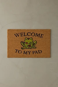 Welcome To My Pad Coir Doormat