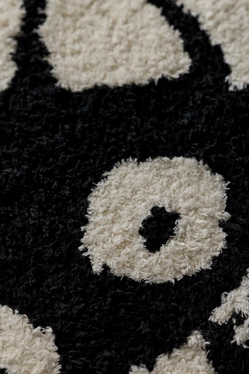 Peeking Cat Tufted Rug