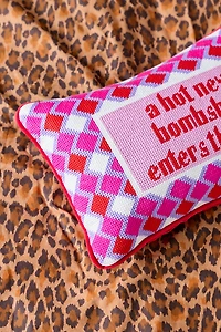 Needlepoint Throw Pillow By Furbish