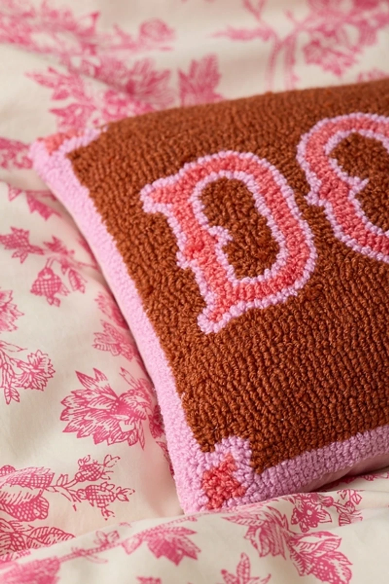 Hooked Throw Pillow By Furbish