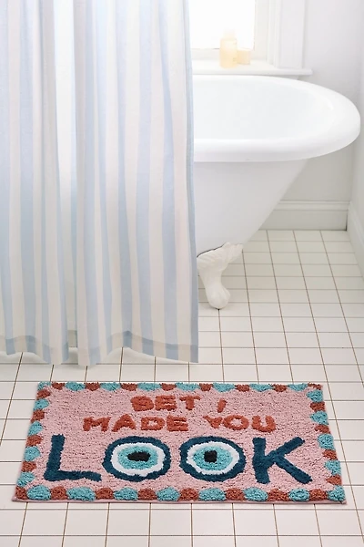 Made You Look Tufted Bath Mat By Furbish