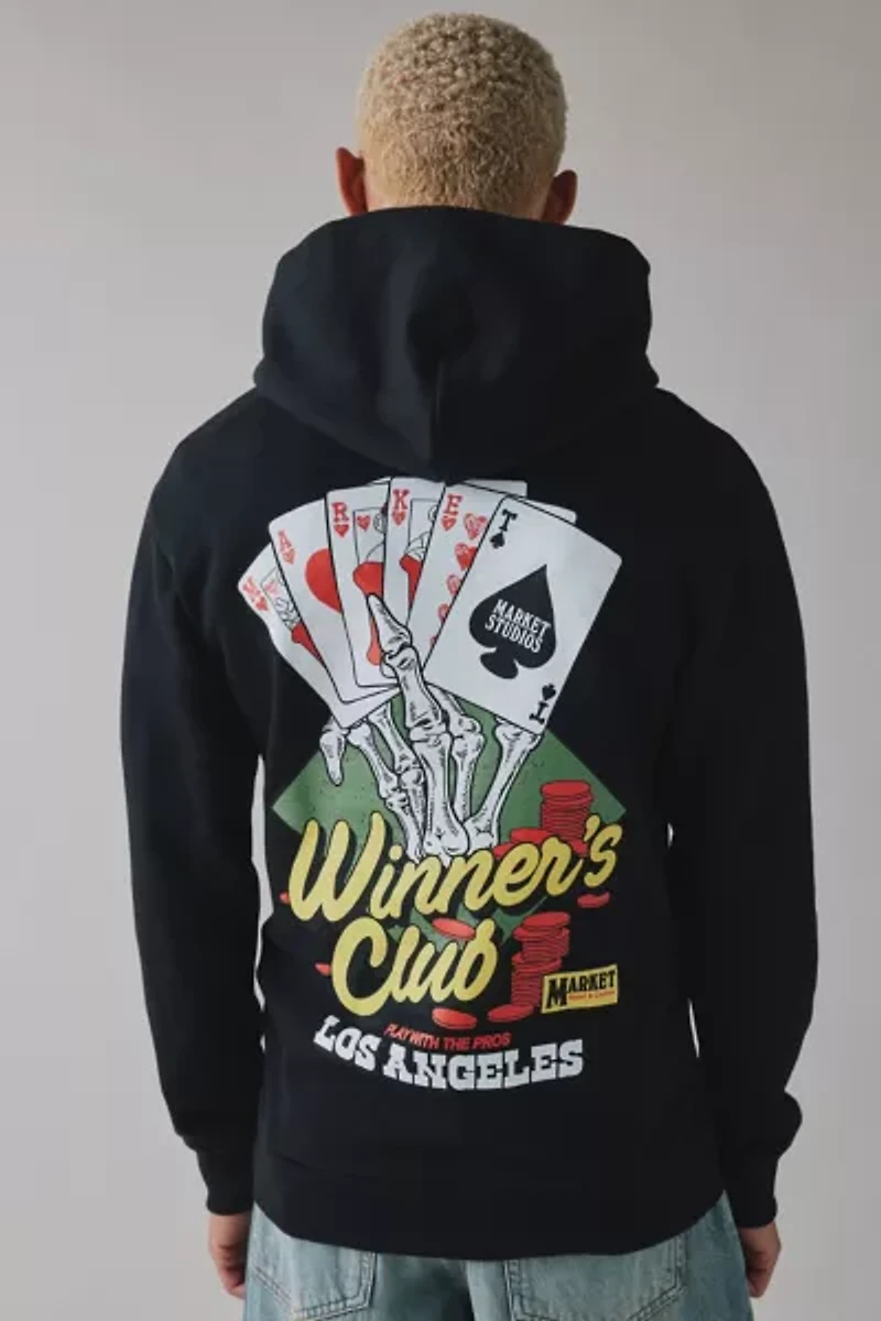 Market Winner’s Club Graphic Hoodie Sweatshirt