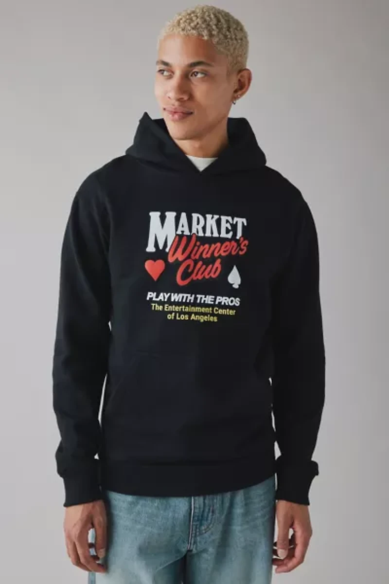 Market Winner’s Club Graphic Hoodie Sweatshirt