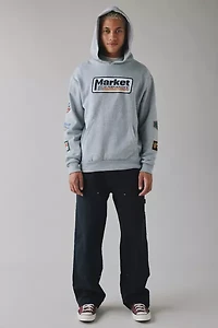 Market Auto Patch Graphic Hoodie Sweatshirt