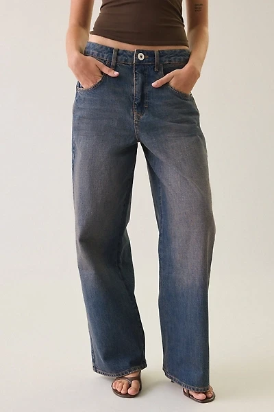 BDG Jaya Cherry Blossom Printed Baggy Boyfriend Jeans
