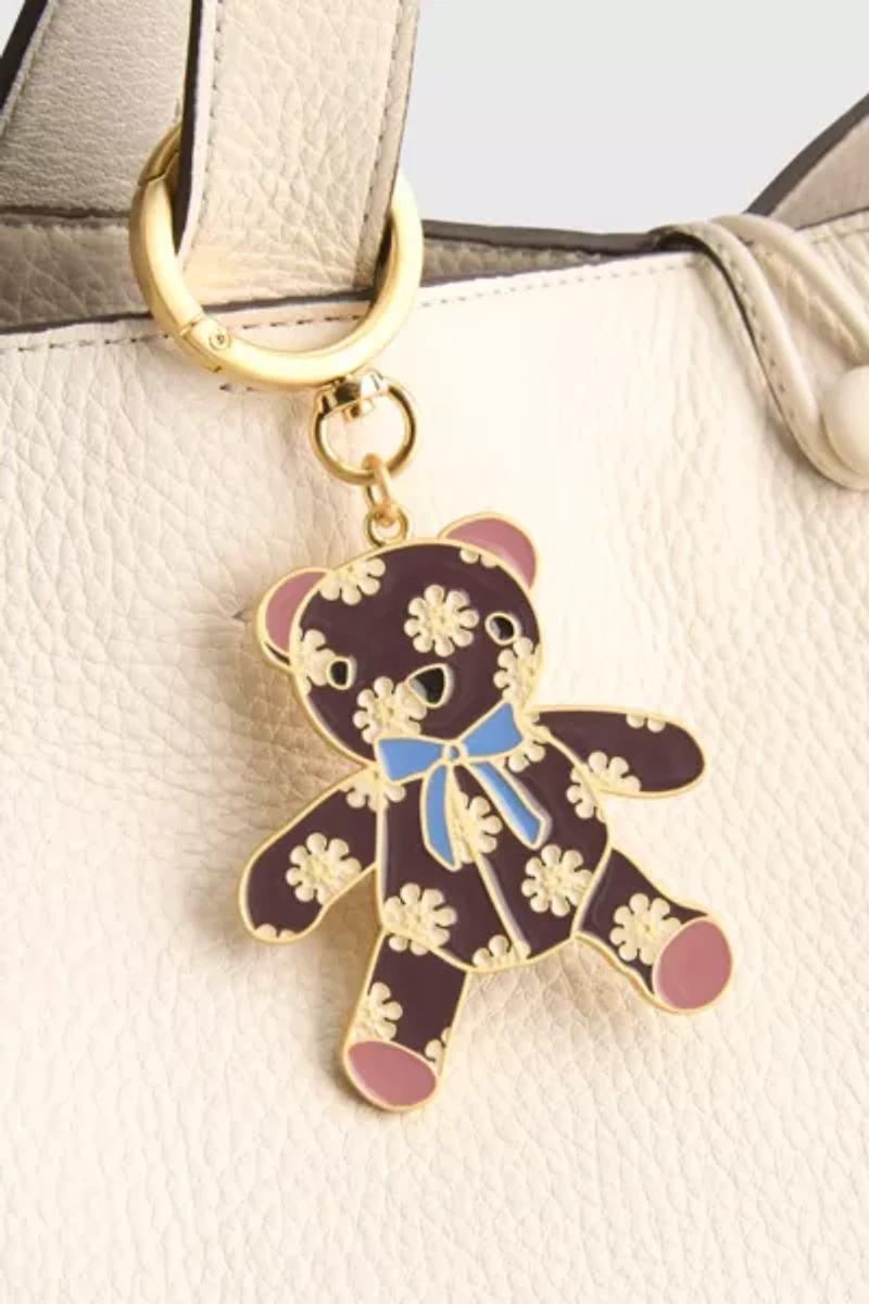 Vera Bradley Enamel Bear Keychain