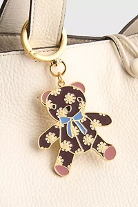 Vera Bradley Enamel Bear Keychain