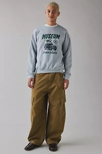 Museum Of Peace & Quiet Wagon Graphic Crew Neck Sweatshirt
