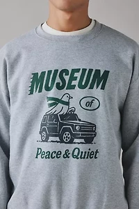 Museum Of Peace & Quiet Wagon Graphic Crew Neck Sweatshirt