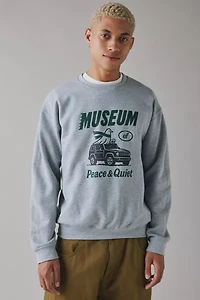 Museum Of Peace & Quiet Wagon Graphic Crew Neck Sweatshirt