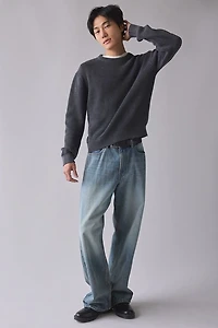 UO Acid Wash Crew Neck Sweater