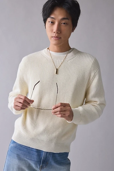 UO Acid Wash Crew Neck Sweater