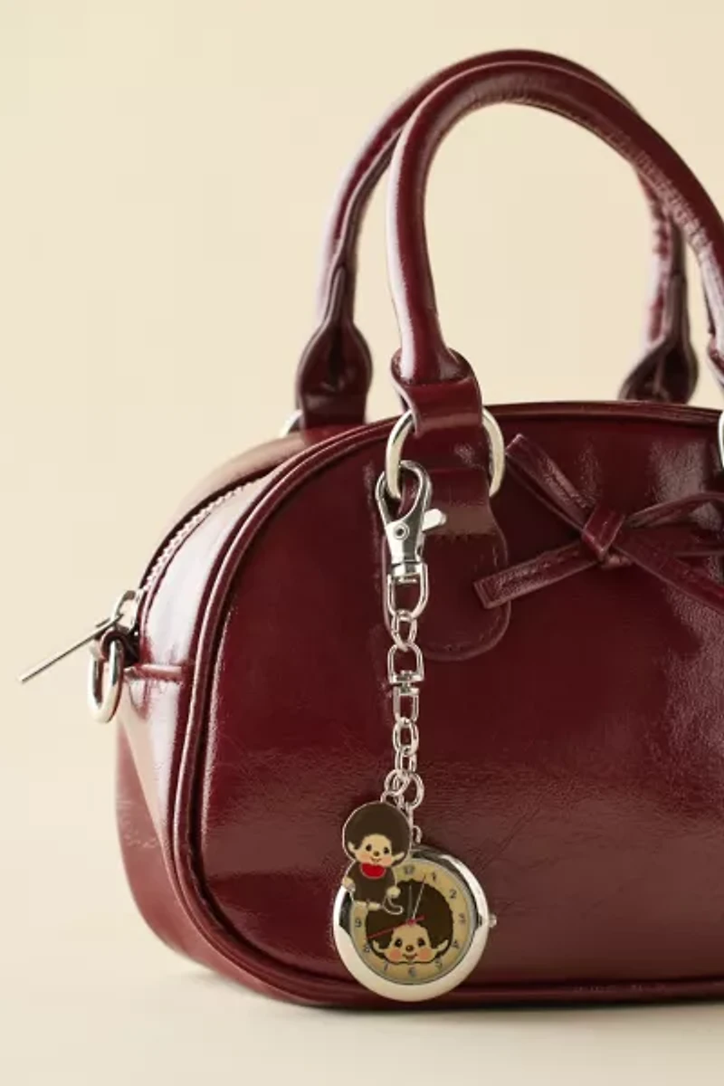 Monchhichi Pocket Watch Keychain