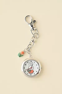 Miffy Pocket Watch Keychain