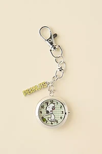 Peanuts Snoopy Pocket Watch Keychain