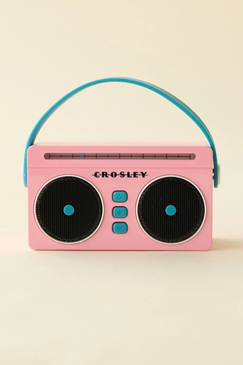Crosley Mini Boombox Portable Bluetooth Speaker