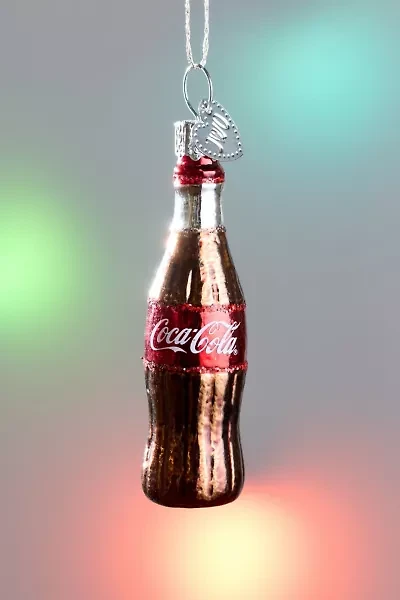 Mini Coca-Cola® Bottle Glass Ornament