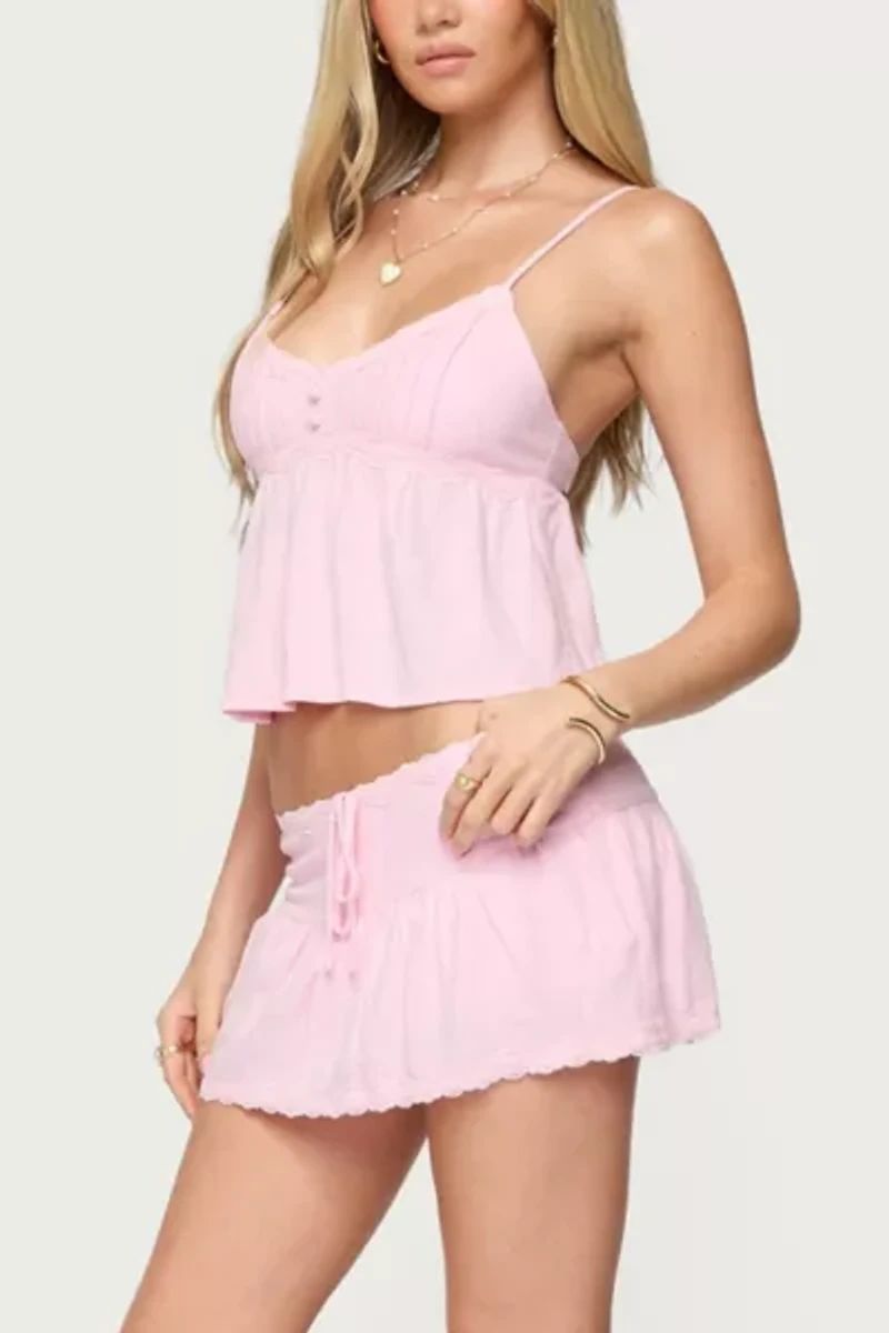 Edikted Selene Lacey Mini Skort