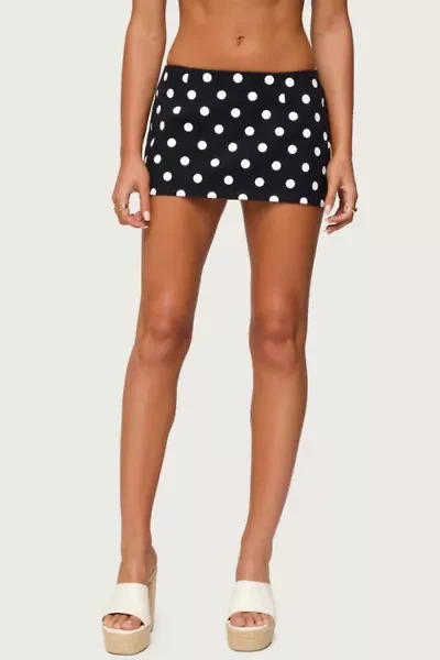 Edikted Noreen Polka Dot Mini Skort