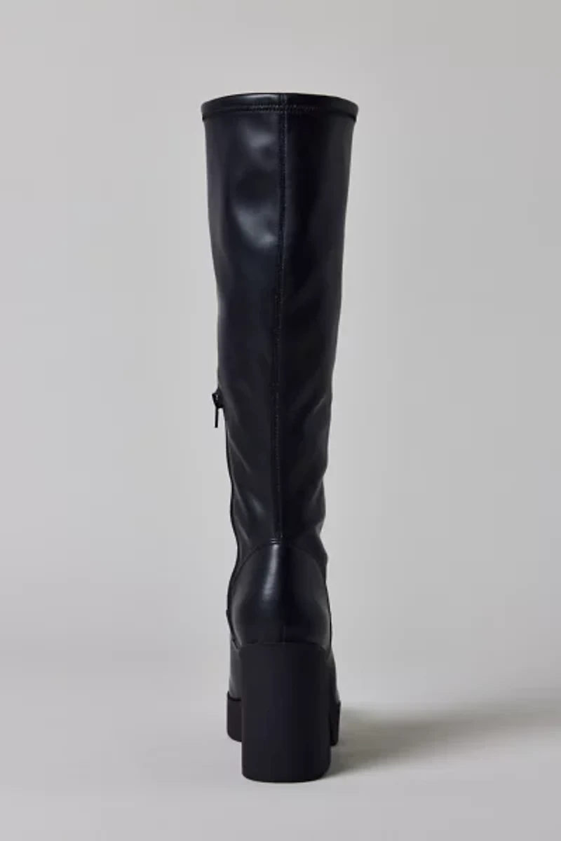UO Stretch Faux Leather Tall Boot