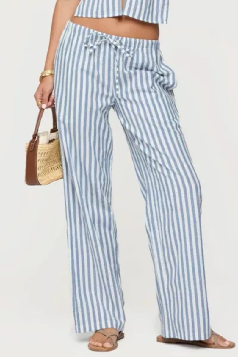 Edikted Macey Striped Pants