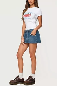 Edikted Fresh Strawberries Graphic T Shirt