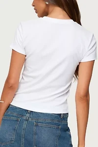 Edikted Fresh Strawberries Graphic T Shirt