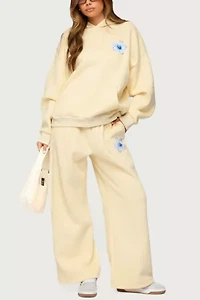 Edikted Tropical Bloom Sweatpants
