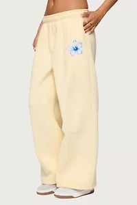 Edikted Tropical Bloom Sweatpants