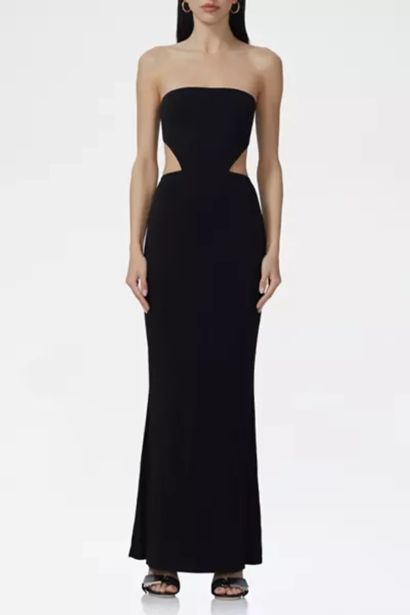 AFRM Livia Cutout Tube Maxi Dress
