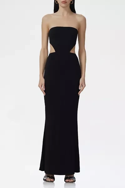 AFRM Livia Cutout Tube Maxi Dress