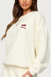 Edikted Cherry Babe Sweatshirt