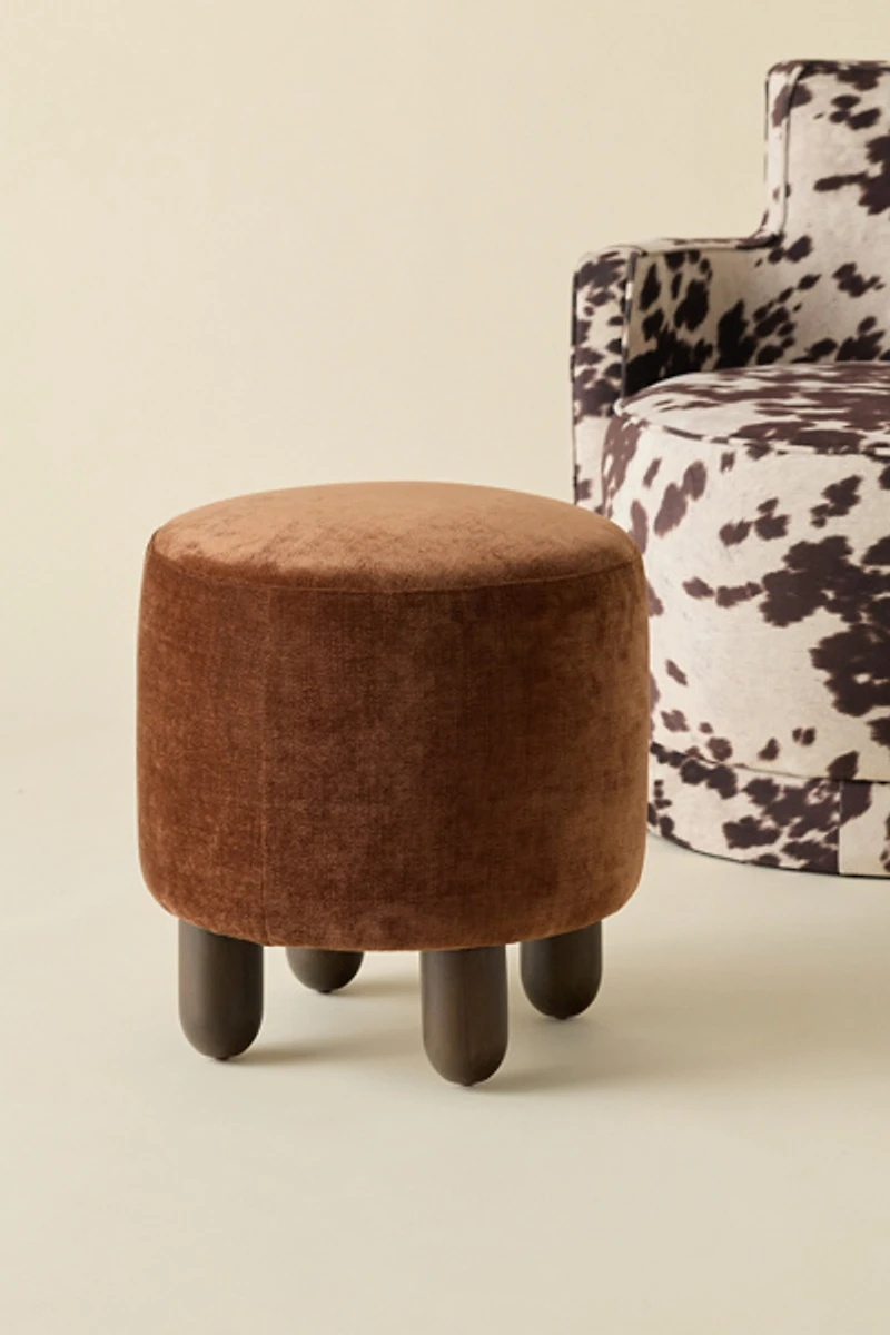Dorian Round Ottoman